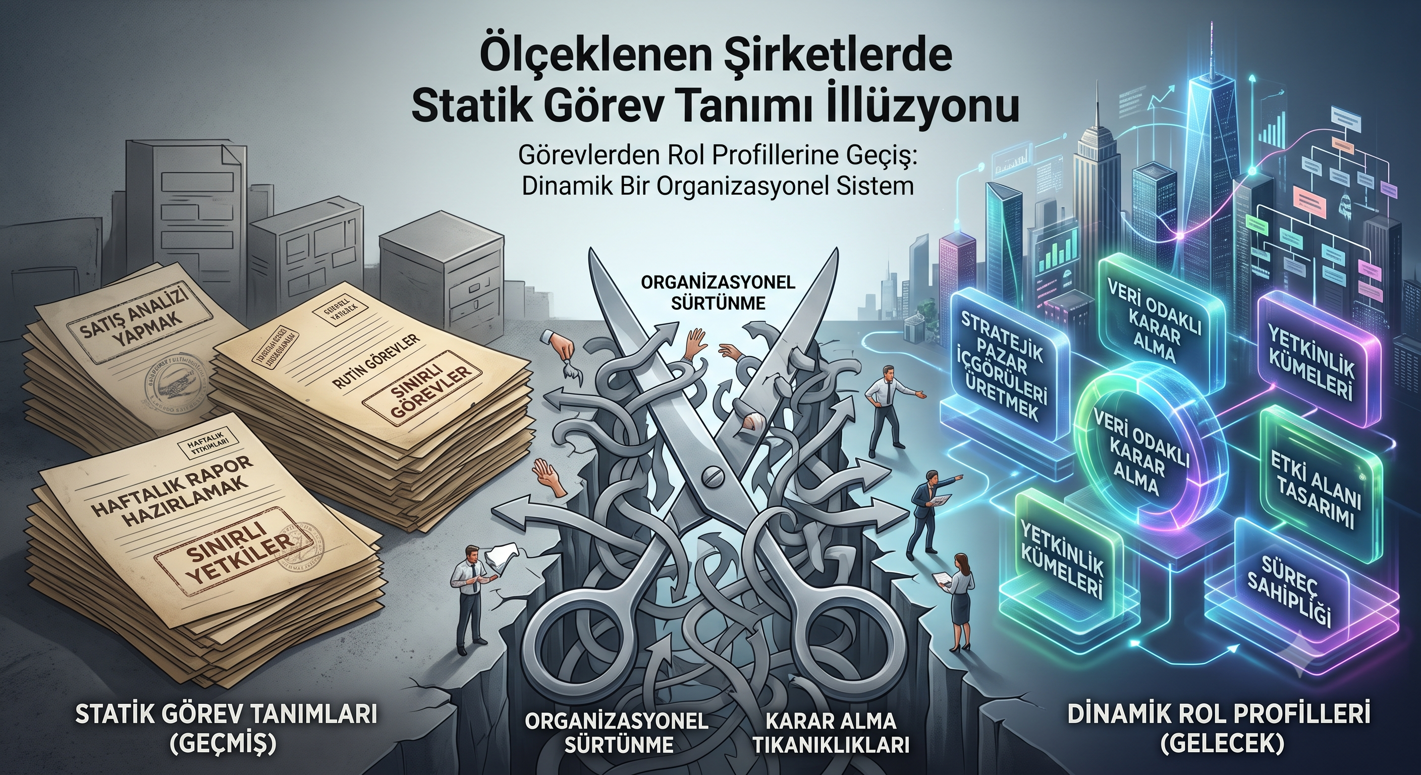 Statik görev tanımları ve rol tasarımı